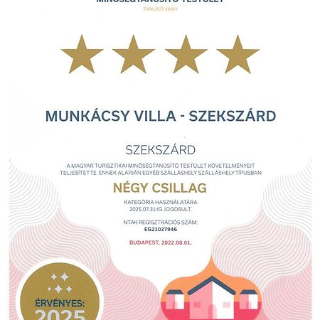 Munkacsy Villa - Сексард Екстер'єр фото